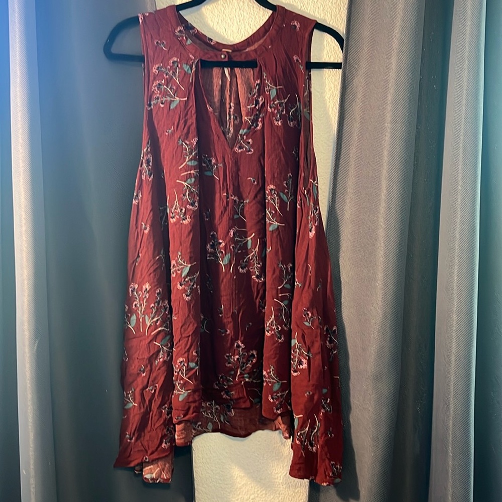 FREE PEOPLE!! Tank mini dress! Size medium